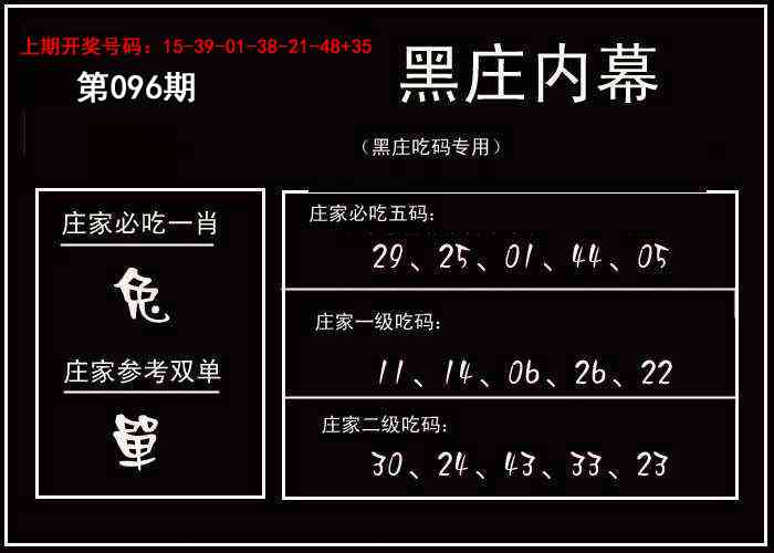 096期黑庄内幕[图]