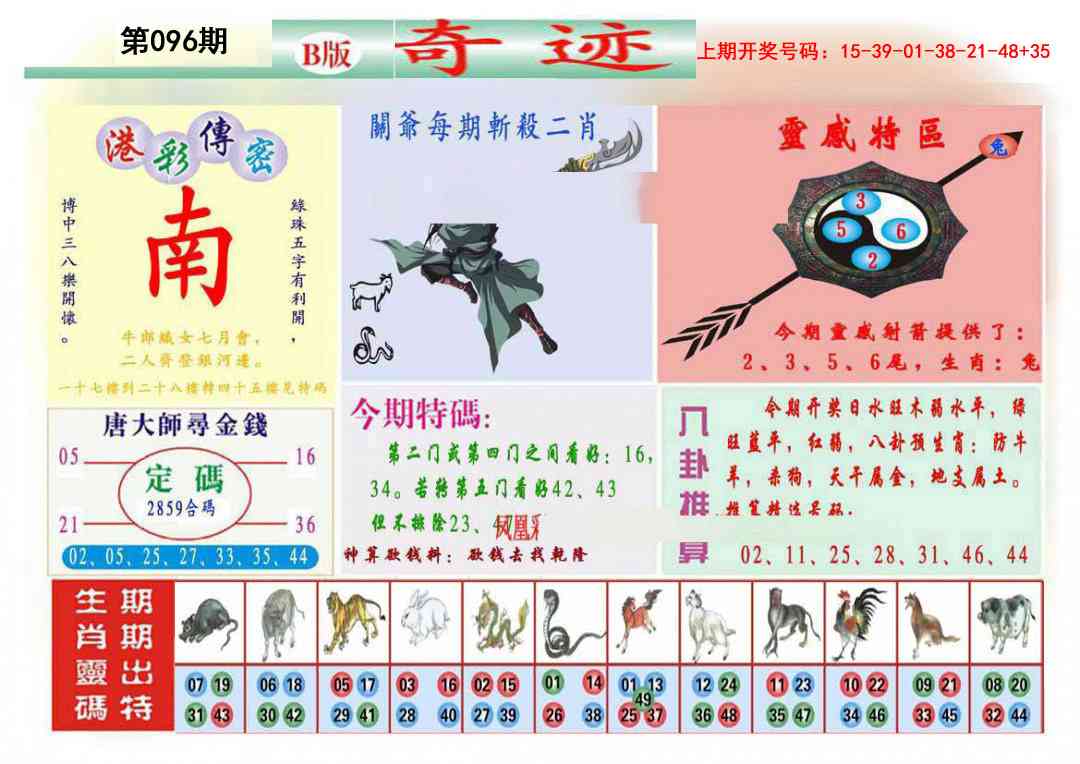 096期九龍奇迹B(推荐)[图]