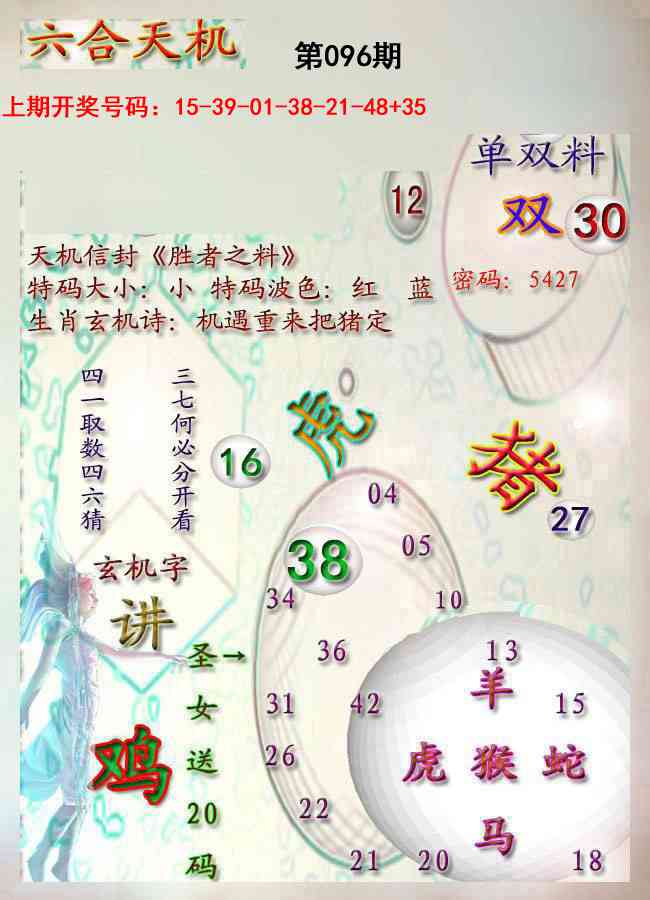 096期天机报[图]