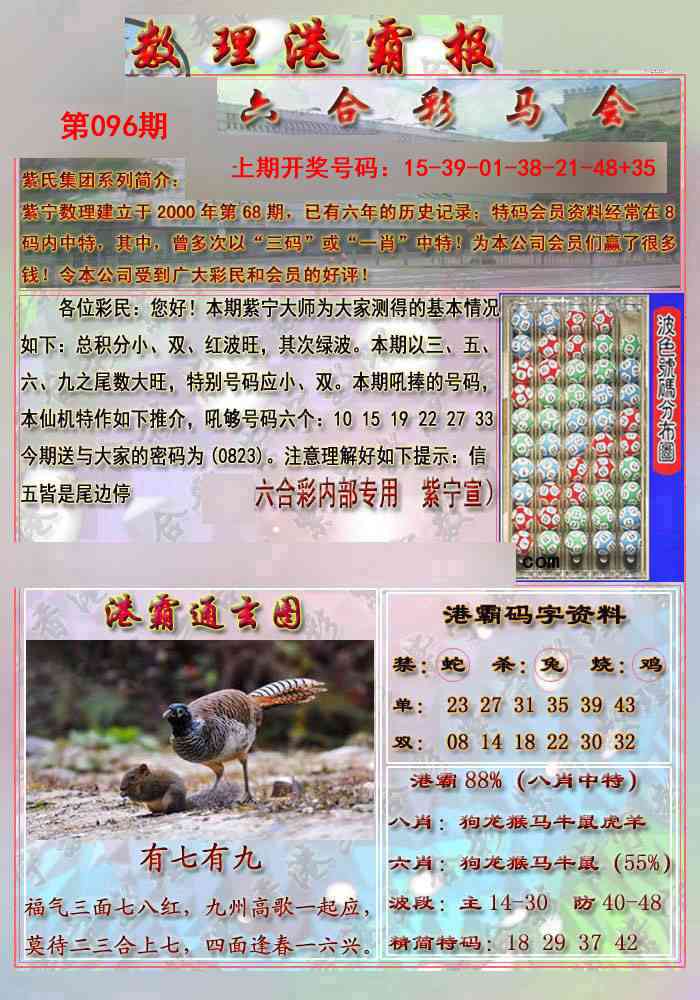 096期港霸报[图]